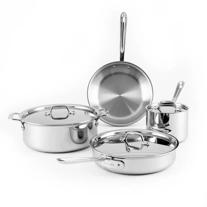 all-clad d3 stainless steel set