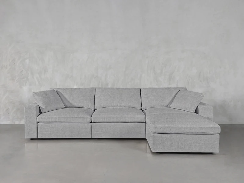 7th avenue 4 seat modular chaise sectional
