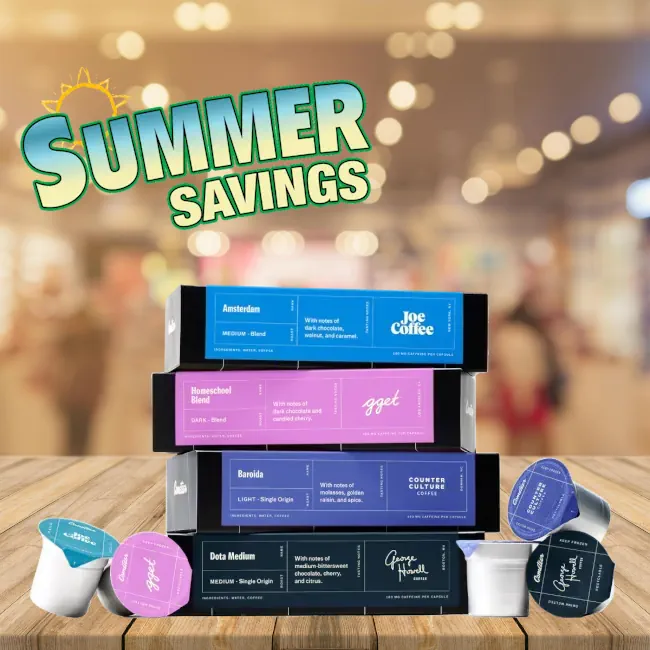 summer savings gift guide 2024 category background