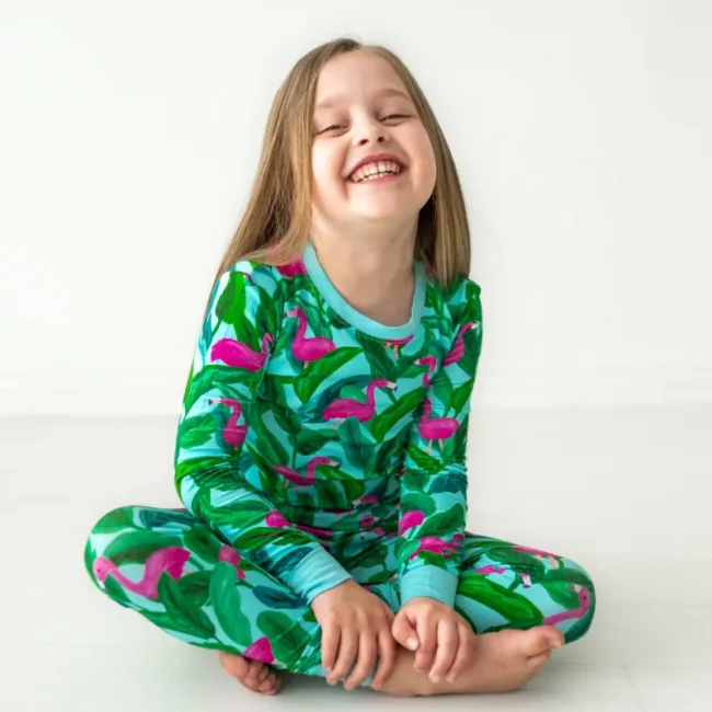 Little Sleepies – Palm Springs Two-Piece Pajama Set