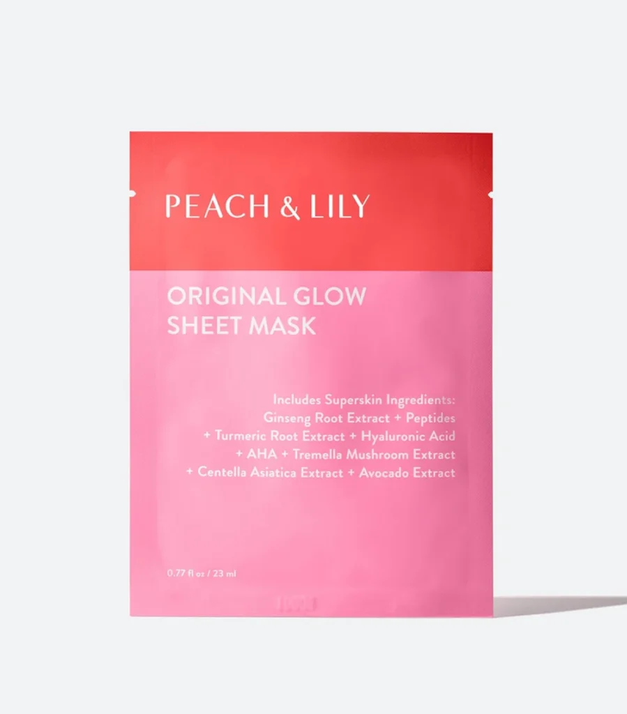 peach-&-lily-glow-sheet-mask-image