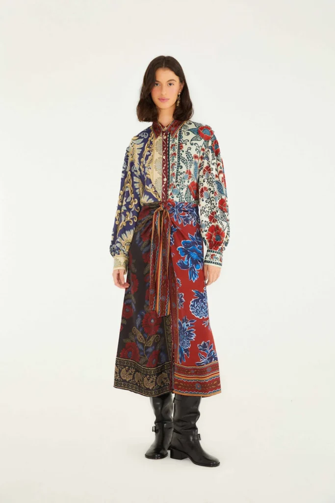 farm-rio-mixed-navy-winter-lenzing-ecovero-viscose-midi-dress-image