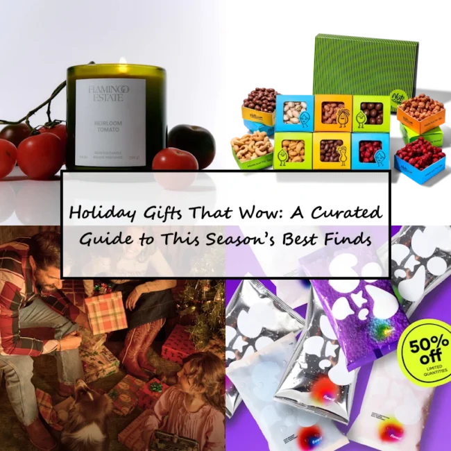 Holiday Gifts That Wow A Curated Guide to This Seasons Best Finds