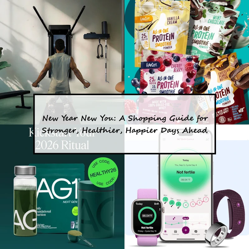 New Year New You A Shopping Guide for Stronger, Healthier, Happier Days Ahead