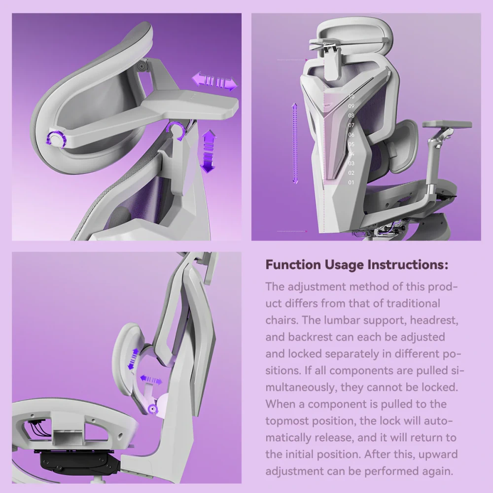 autofull-g7-white-ergonomic-gaming-chair-image