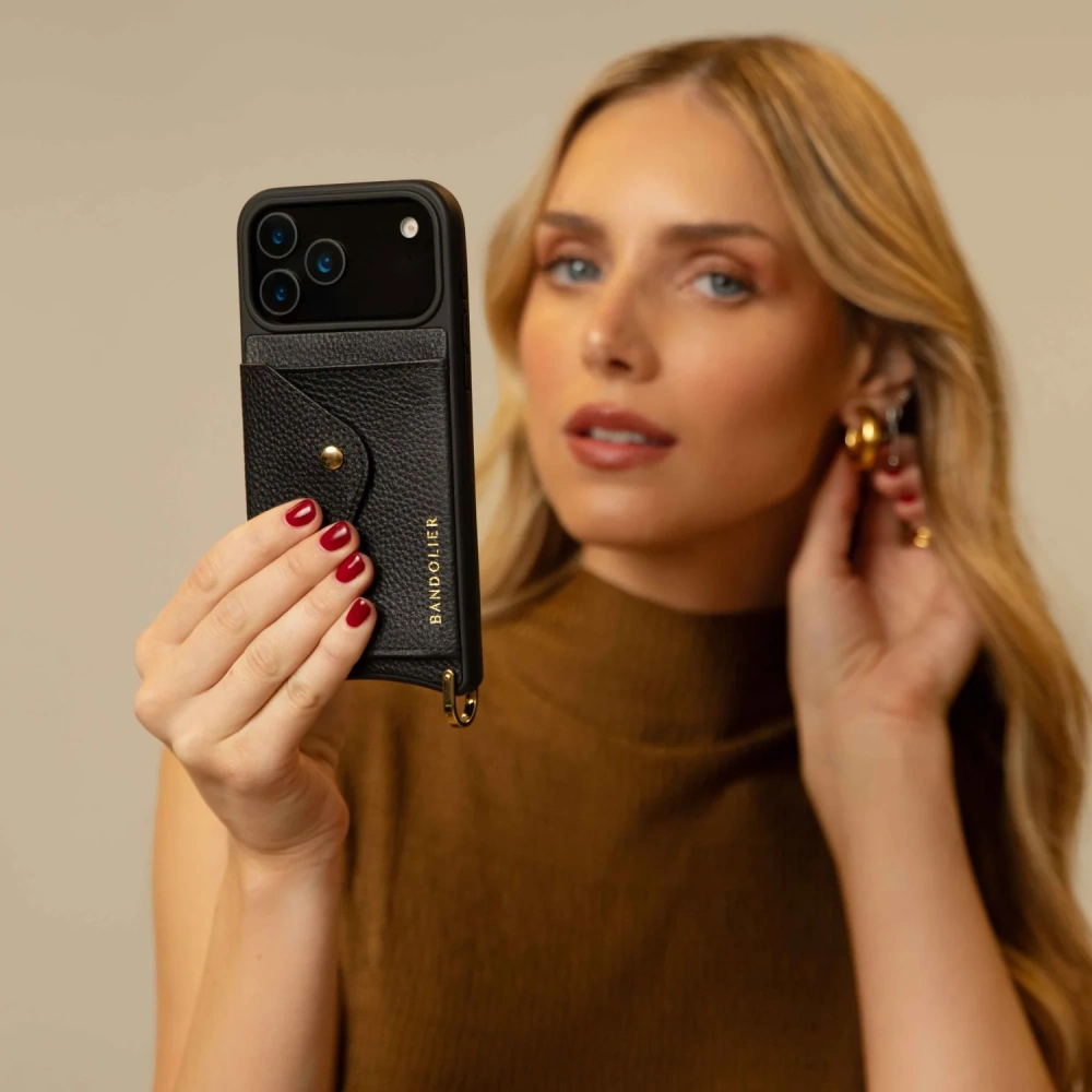 bandolier-hailey-side-slot-leather-crossbody-bandolier-black-gold-image