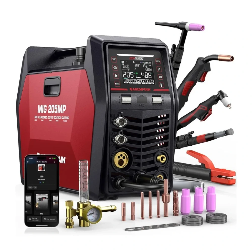 arccaptain-mig205mp-all-in-one-welder-cutter-app-enabled-image