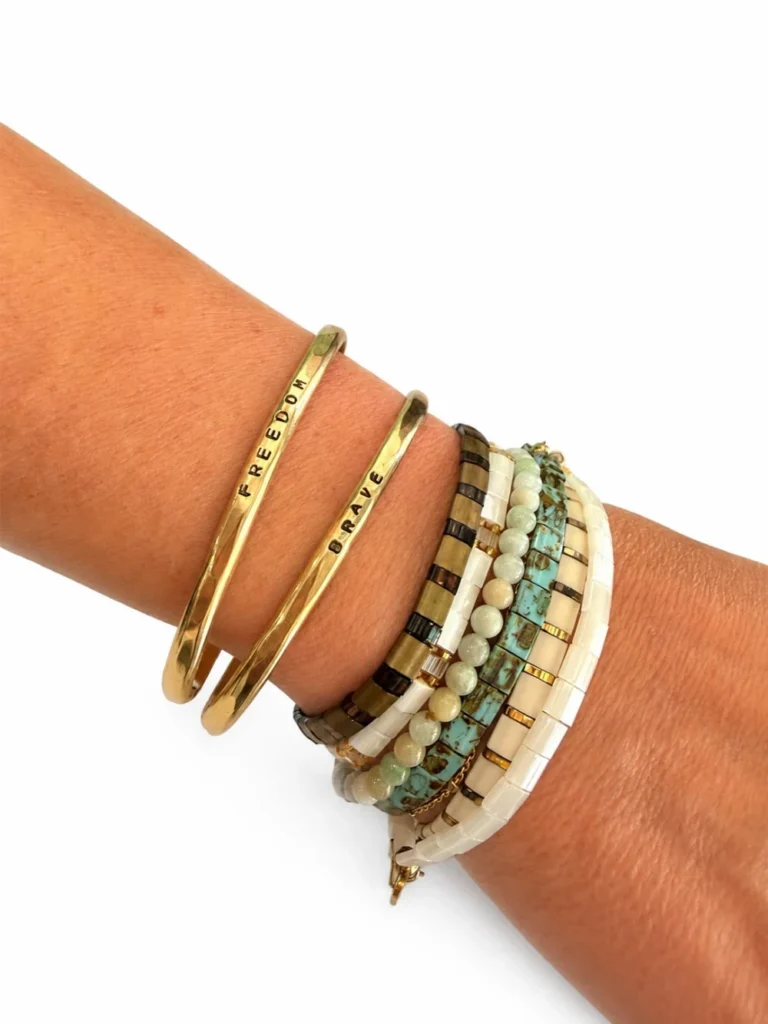 r. riveter-brave-brass-cuff-bracelet-image