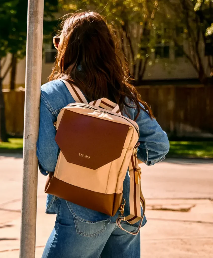 r. riveter-corbin-black-washed-canvas-brown-leather-image