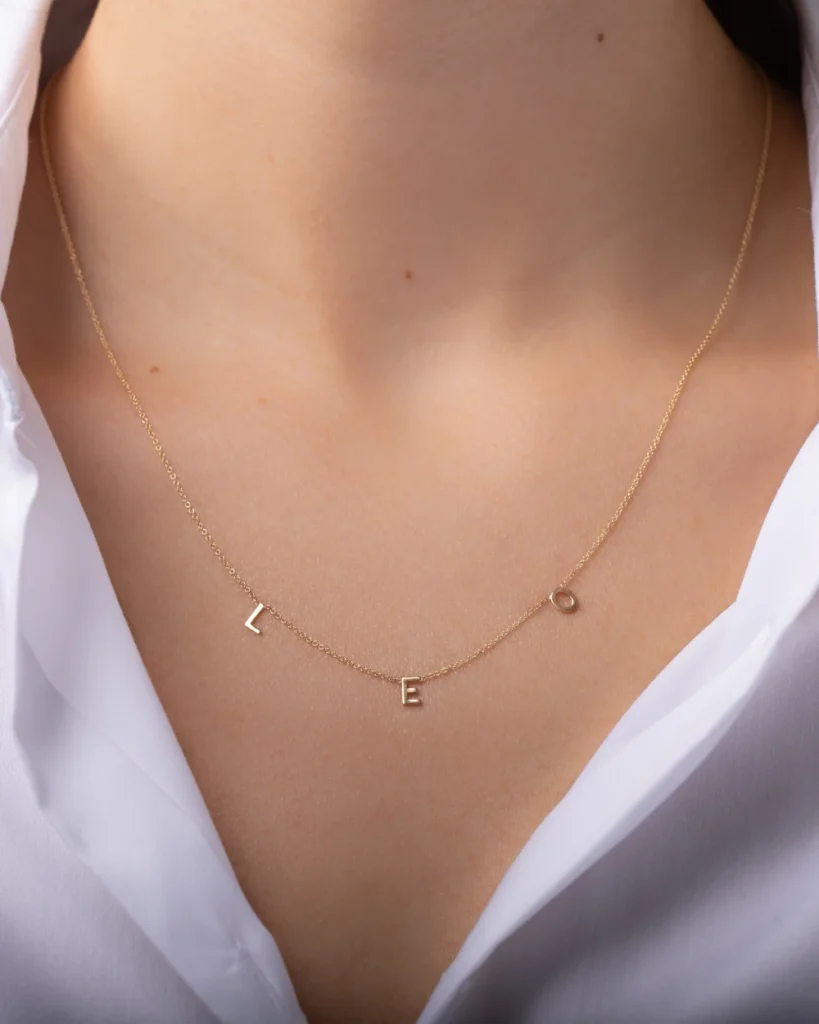 zoe-lev-14k-gold-mini-spaced-initial-necklace-image